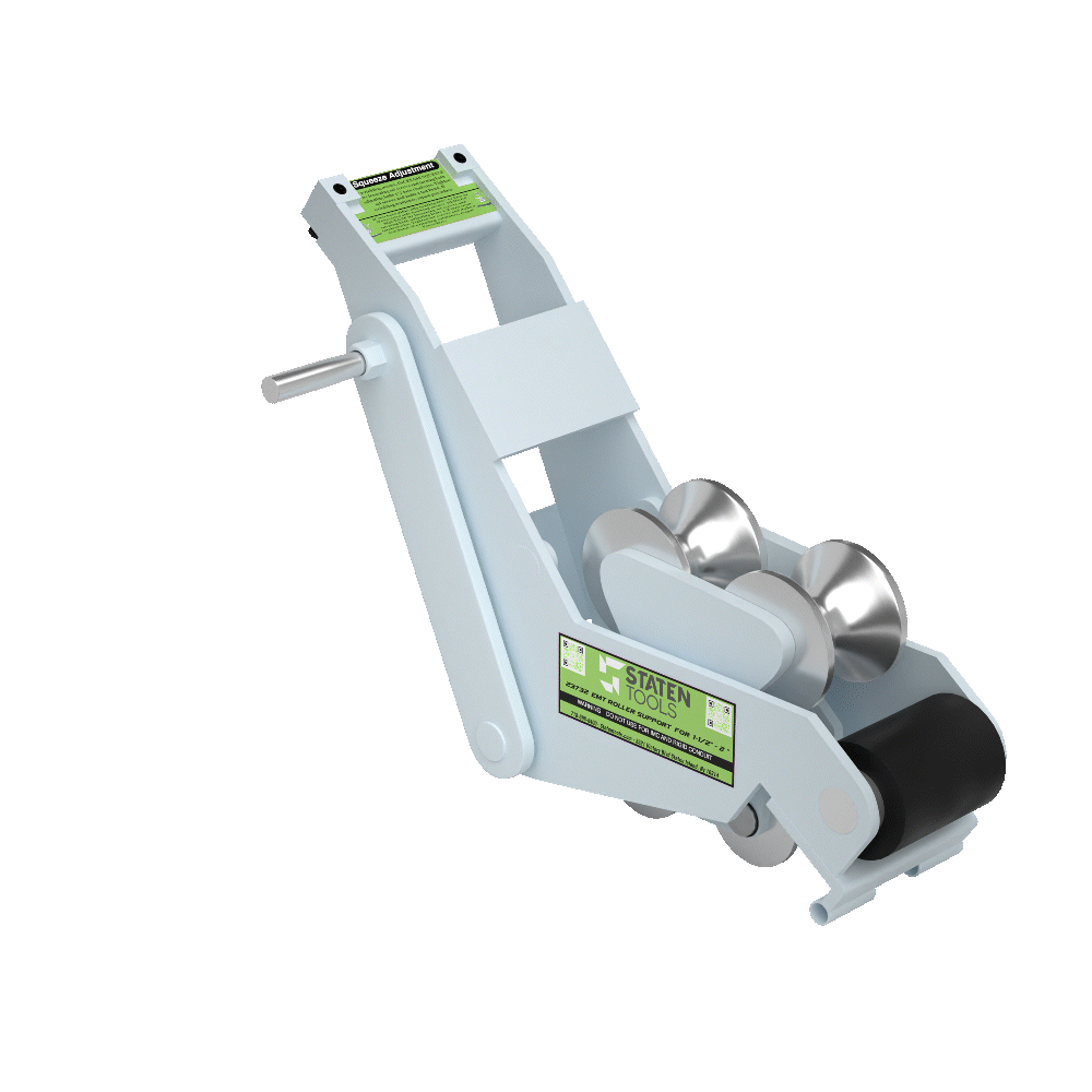 Staten Tools 23732 Emt Roller Support For 1 1/2”-2” Emt Conduit Greenl