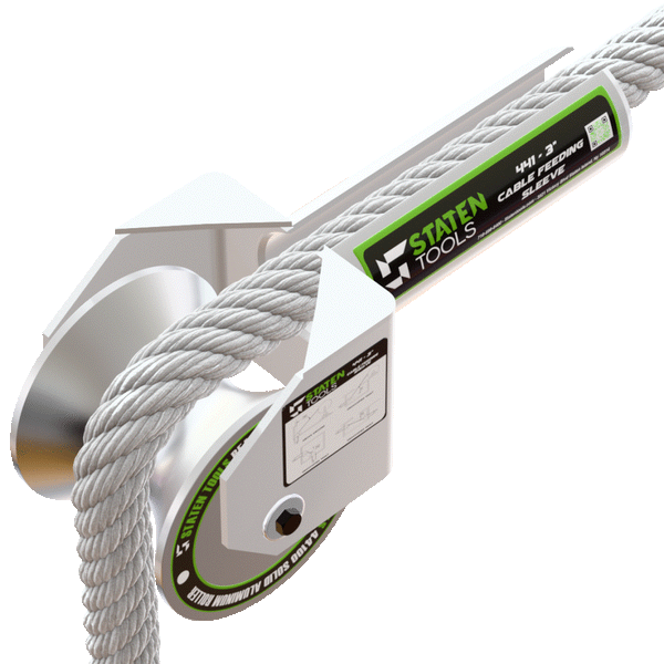 441 - 3" Feeding Sheave | Greenlee Tuggers 640, 6801, 6001 & More | Staten Tools